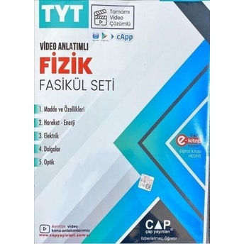 Çap Yayınları Tyt Fizik Seti Komisyon