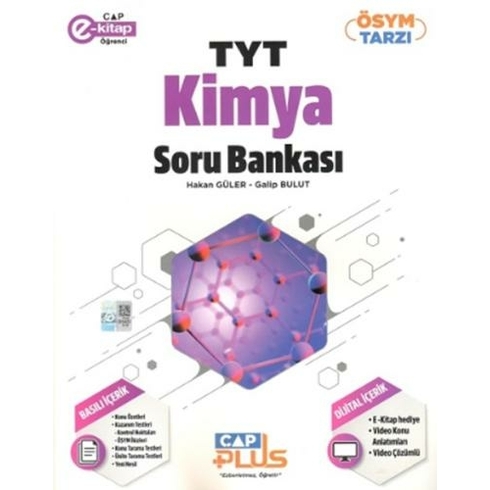 Çap Yayınları Tyt Kimya Plus Soru Bankası