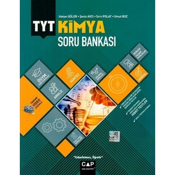 Çap Yayınları Tyt Kimya Soru Bankası Hakan Güler