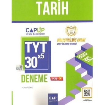 Çap Yayınları Tyt Tarih 30 X 5 Up Deneme Komisyon