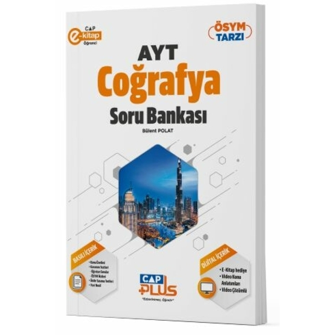 Çap Yayınları Yks Ayt Coğrafya Soru Bankası Çap Yayınları