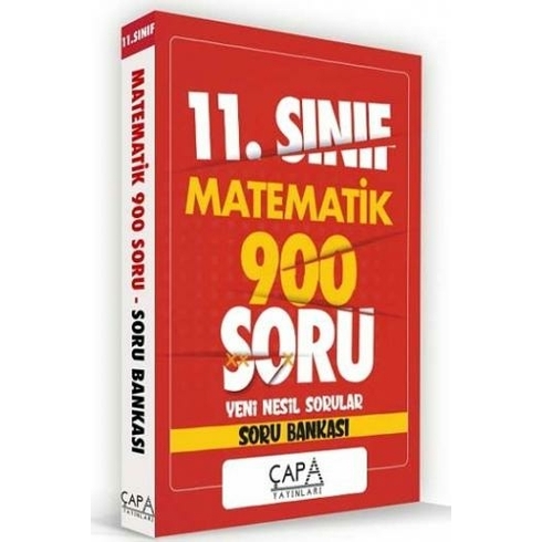 Çapa Yayınları 11. Sınıf Matematik Soru Bankası