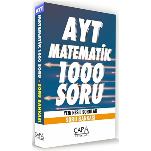 Çapa Yayınları Ayt Matematik Soru Bankası