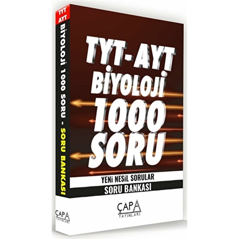 Çapa Yayınları Tyt-Ayt Biyoloji Soru Bankası