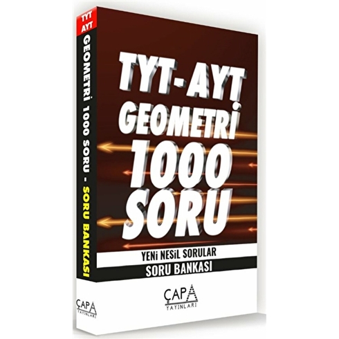 Çapa Yayınları Tyt - Ayt Geometri Soru Bankası