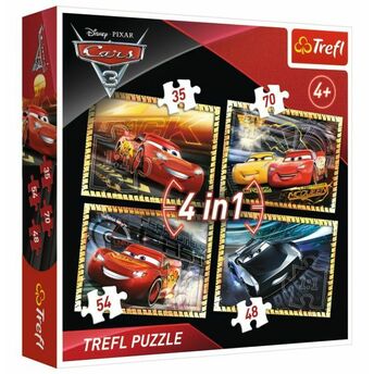 Cars 3 Ready To Race 4'Lü 34276 (35 48 54 70 Parça)