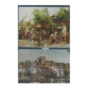 Çarşı Yeri Hisar / 2X1000 Parça Puzzle (40130) Kolektıf