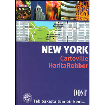 Cartoville Harita Rehber New York (Ciltli) Nicolas Peyroles