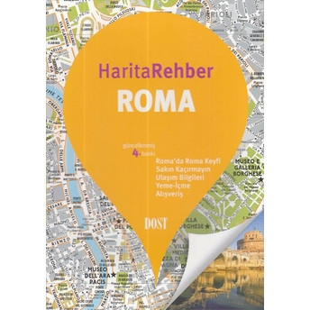 Cartoville Harita Rehber Roma (Ciltli) Melani Le Bris