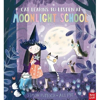 Cat Learns To Listen At Moonlight School Simon Puttock