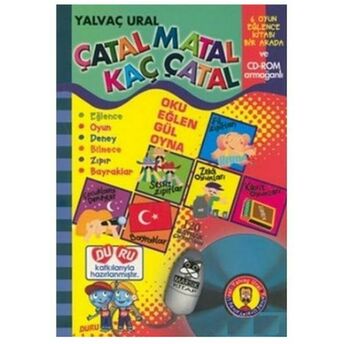 Çatal Matal Kaç Çatal 6 Kitap Cd Yalvaç Ural