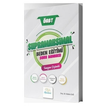 Cba Akademi 2021 Öabt Beden Eğitimi Supramaksimal Soru Bankası Çözümlü Mutlu Cuğ