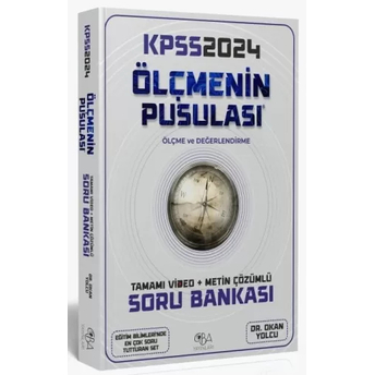 Cba Yayınları 2024 Kpss Eğitim Bilimleri Ölçme Ve Değerlendirmenin Pusulası Soru Bankası Video Çözümlü Okan Yolcu