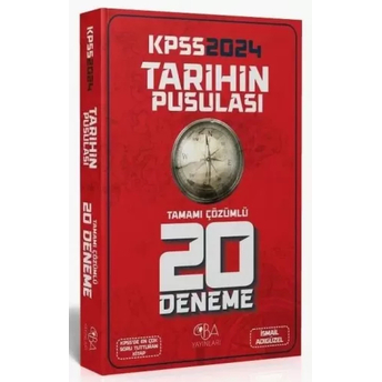 Cba Yayınları 2024 Kpss Tarihin Pusulası 20 Deneme Çözümlü Ismail Adıgüzel