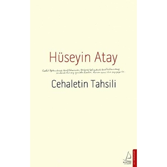 Cehaletin Tahsili Hüseyin Atay