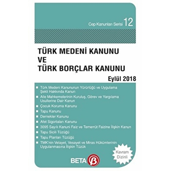 Cep 12 - Türk Medeni Kanunu Ve Türk Borçlar Kanunu Celal Ülgen