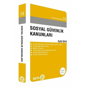 Cep 14 - Sosyal Güvenlik Kanunları Celal Ülgen