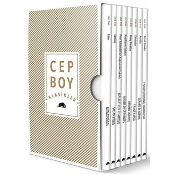 Cep Boy Klasikler Set - Dönüşüm-Palto-Peter Schlemihl'in Olağanüstü Öyküsü-Köpeklerin Sohbeti F. Kafka, N. Gogol, Chamisso, Cervantes, Melville, S. Zweig, Nerval, Dostoyevski