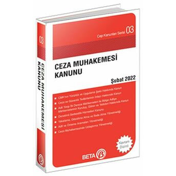 Cep Kanunları Serisi 03 - Ceza Muhakemesi Kanunu (Cep Boy) Celal Ülgen