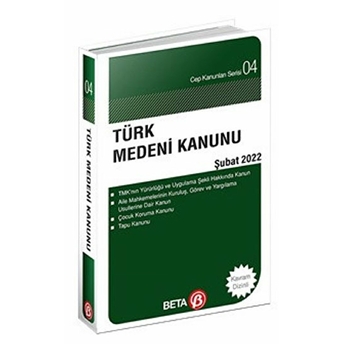 Cep Kanunları Serisi 04 - Türk Medeni Kanunu Celal Ülgen