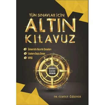 Cevdet Özsever Tüm Sınavlar Için Altın Kılavuz Cevdet Özsever