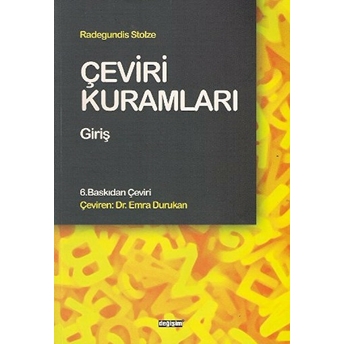 Çeviri Kuramları Radegundis Stolze