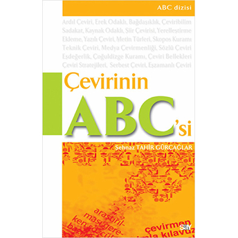 Çevirinin Abc'si Şehnaz Tahir Gürçağlar