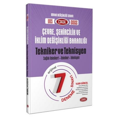 Çevre, Şehircilik Ve Iklim Değişikliği Bakanlığı Unvan Değişikliği Tekniker Ve Teknisyen 7 Deneme Sınavı Kolektif