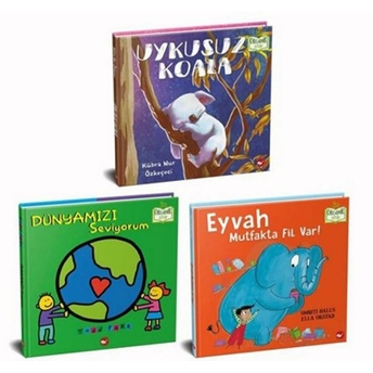 Çevreyi Koruyorum Set - Organik Kitap (3 Kitap Takım) Todd Parr