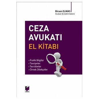 Ceza Avukatı El Kitabı Birsen Elmas