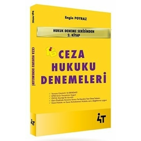 Ceza Hukuku Denemeleri