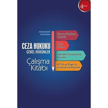 Ceza Hukuku Genel Hükümler Çalışma Kitabı Hakan Hakeri