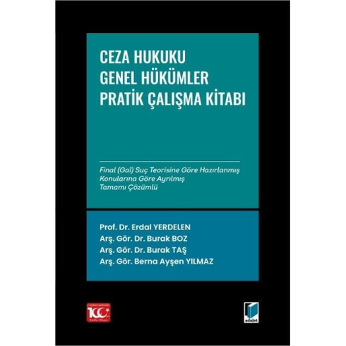 Ceza Hukuku Genel Hükümler Çözümlü Pratik Çalışmalar Erdal Yerdelen