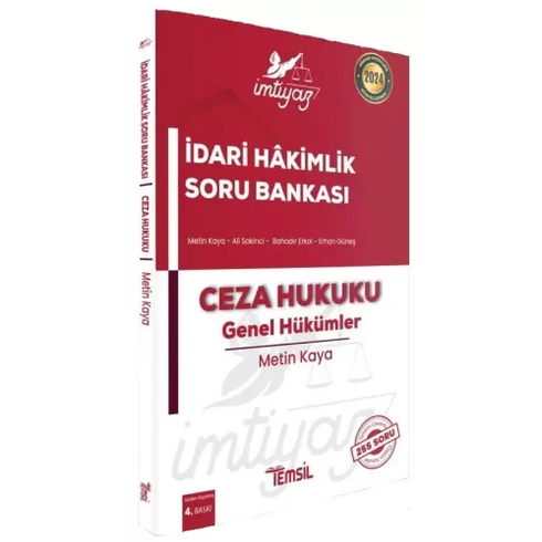 Ceza Hukuku Genel Hükümler Imtiyaz Soru Bankası Çözümlü Metin Kaya