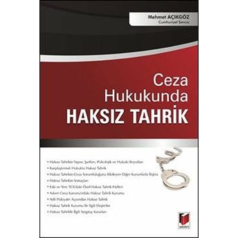 Ceza Hukukunda Haksız Tahrik