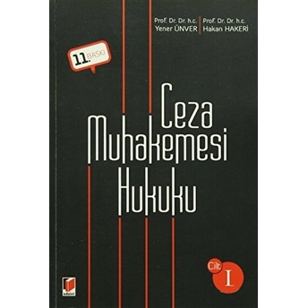 Ceza Muhakemesi Hukuku (2 Cilt Takım) Hakan Hakeri