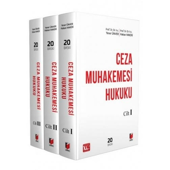 Ceza Muhakemesi Hukuku (3 Cilt) Hakan Hakeri