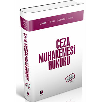 Ceza Muhakemesi Hukuku Ahmet Gökcen