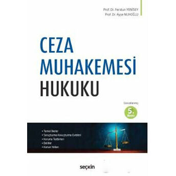 Ceza Muhakemesi Hukuku Ayşe Nuhoğlu