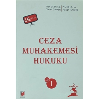 Ceza Muhakemesi Hukuku Cilt 1 Hakan Hakeri