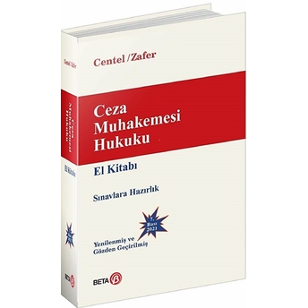 Ceza Muhakemesi Hukuku El Kitabı Nur Centel, Hamide Zafer