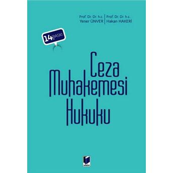 Ceza Muhakemesi Hukuku Hakan Hakeri