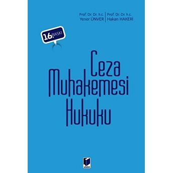 Ceza Muhakemesi Hukuku Hakan Hakeri