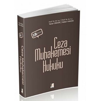 Ceza Muhakemesi Hukuku Hakan Hakeri