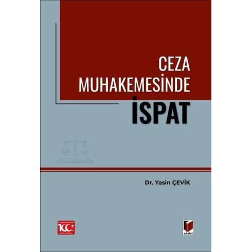 Ceza Muhakemesinde Ispat Yasin Çevik