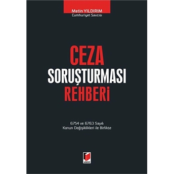 Ceza Soruşturması Rehberi Ciltli Metin Yıldırım