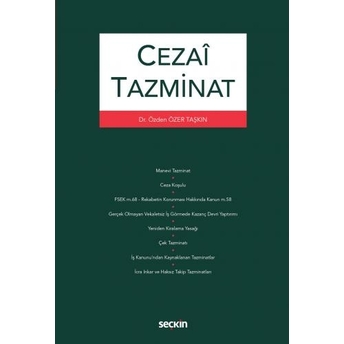 Cezaî Tazminat Özden Özer Taşkın