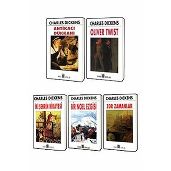 Charles Dickens Klasikleri 5 Kitap Set Charles Dickens