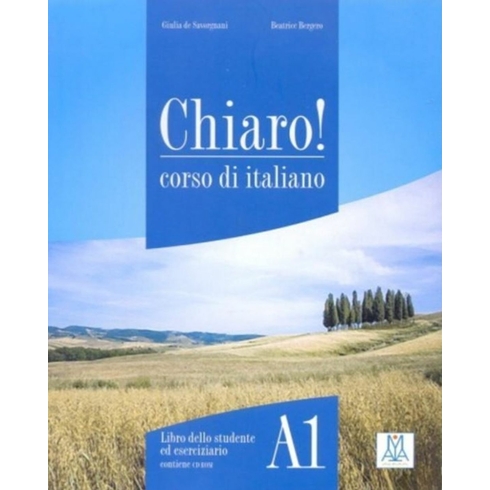 Chiaro! A1 (Ders Kitabı Cd Cd Rom) Temel Seviye Italyanca Beatrice Bergero