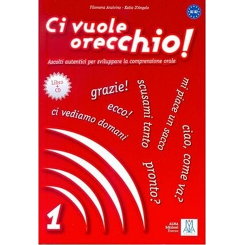 Ci Vuole Orecchio 1 +Cd (Italyanca Dinleme A1-A2)-Filomena Anzivino